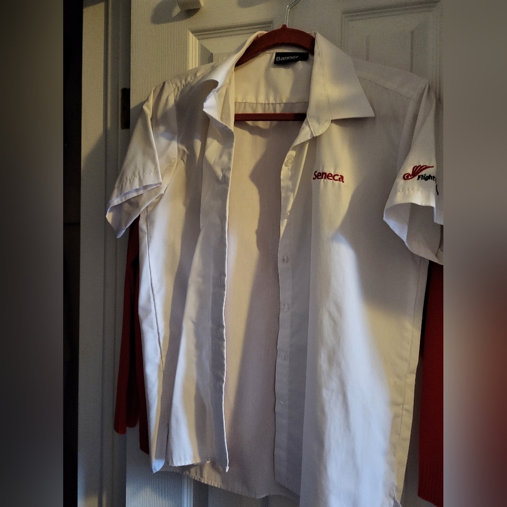 Seneca College flight services blouse